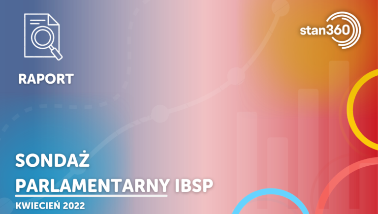 Sondaż parlamentarny IBSP – 04.22