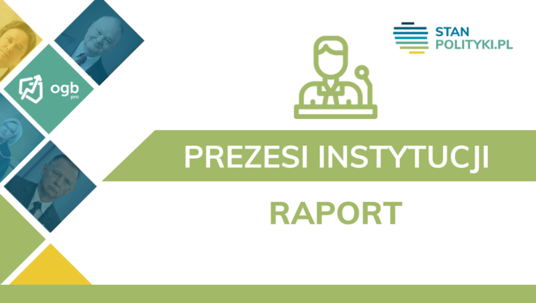 Ranking prezesów instytucji (03.2023)