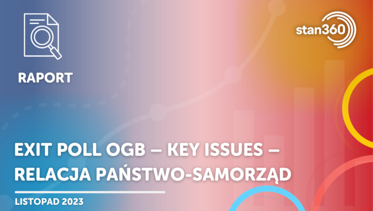 Exit Poll OGB – Key Issues – relacja państwo-samorząd – 11.23