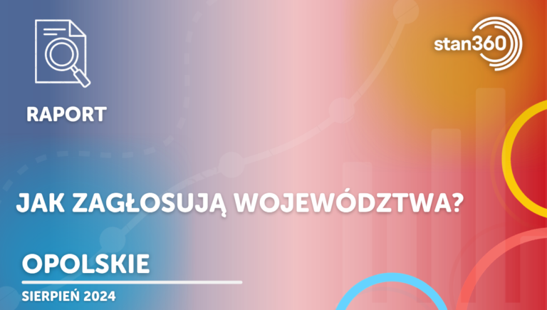 Jak zagłosują województwa? – opolskie – 08.24
