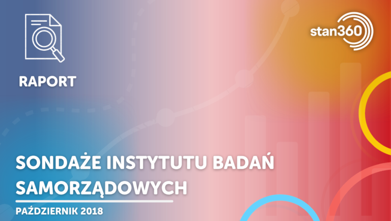 Sondaże Instytutu Badań Samorządowych – 10.18