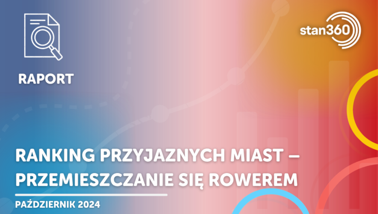 Ranking przyjaznych miast – przemieszczanie się rowerem – 10.24