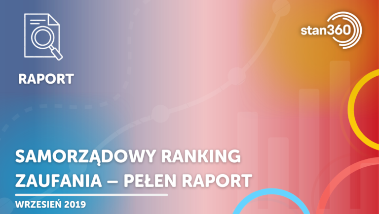 Samorządowy Ranking Zaufania – Pełen Raport – 09.19