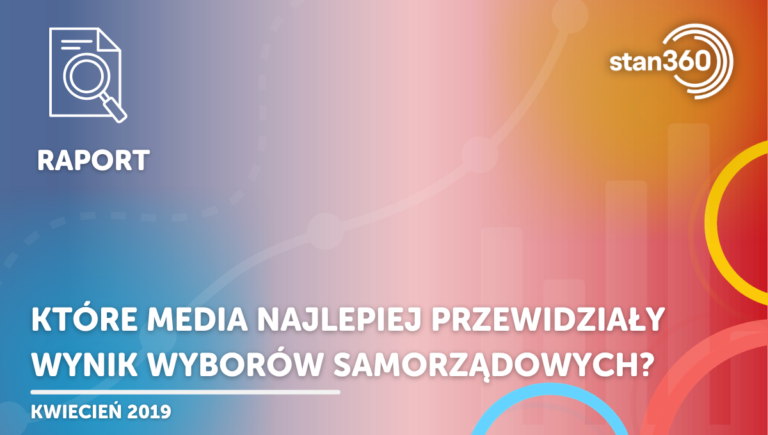 Które media najlepiej przewidziały wynik wyborów samorządowych? – 04.19